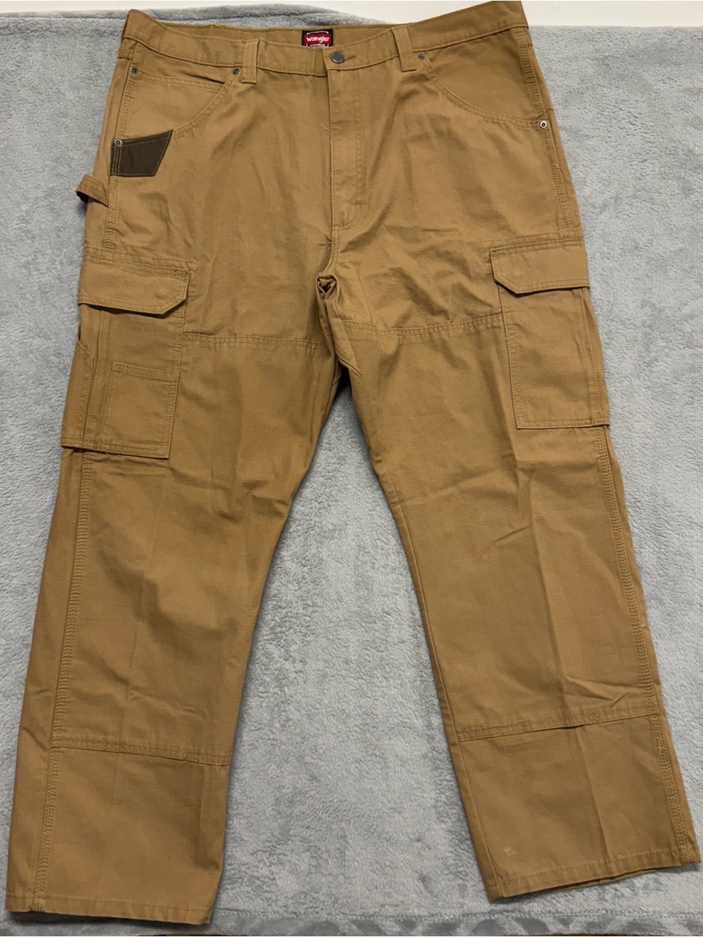 NEW Wrangler Ranger Workwear Cargo Pants Men’s 40x30 Brown Ripstop 10WMWR1RH